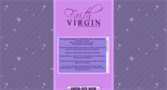 Desktop Screenshot of faithvirgin.com
